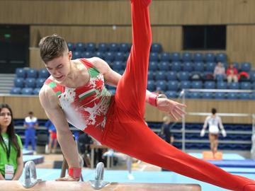 Давид Иванов спечели злато на Световната купа по спортна гимнастика в Баку