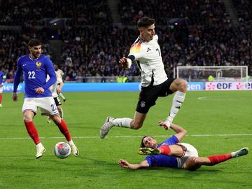 Германия показа добър футбол и победи Франция в контрола