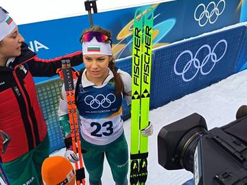 Лора Христова ни върна на олимпийския подиум в биатлона