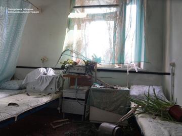 Руски удар порази родилен дом в Запорожие, има ранени