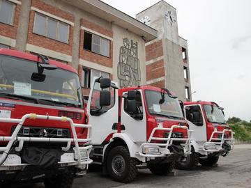 Пожар изпепели къща във Вехтово