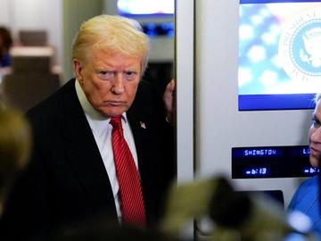 Репортер постави под въпрос резултатите на Тръмп от ЯМР, президентът избухна