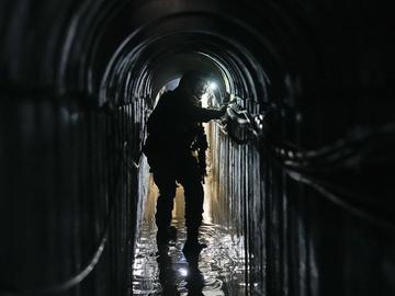 Израелската армия съобщи, че е разрушила най-големия тунел на "Хамас" в ивицата Газа