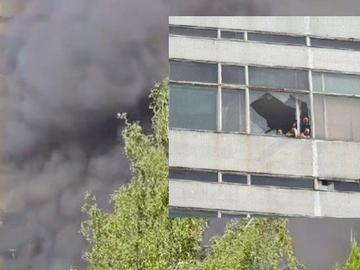Гори изследователски център край Москва, хора са в капан на пламъците, има жертви