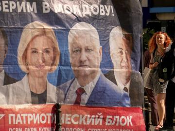 Проучване сочи тежка и оспорвана битка на изборите в Молдова