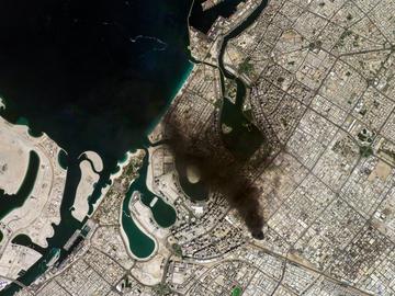 ОАЕ съобщиха за нова иранска ракетна атака