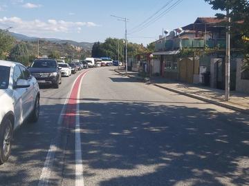 Пътят към Гърция: Пак тапа на Кресна, колите чакат на място повече от час