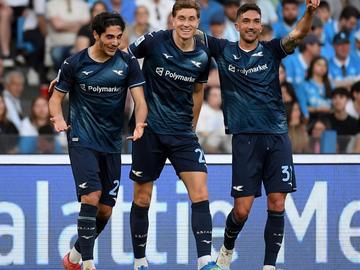 Лацио се наложи над Наполи като гост и почти поднесе титлата на Италия на Интер (Милано)