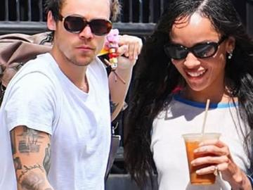 Зоуи Кравиц с впечатляващ годежен пръстен за 1 милион долара