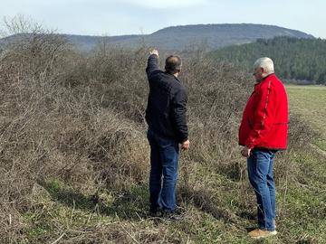 Областният управител на Шумен Марин Маринов провери състоянието на речни корита и дерета