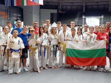6 титли, 3 сребърни и 5 бронзови медала за шуменци от балканиадата по карате шинкиокушин