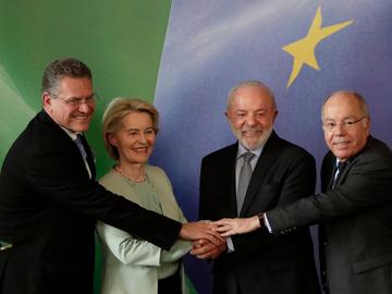 ЕС и страните от Меркосур подписаха търговско споразумение в Парагвай