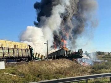 Експлозии блокираха ключови железопътни маршрути за руската армия