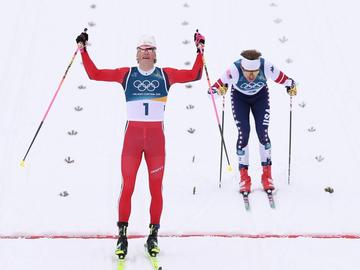 Клаебо с хеттрик от златни медали в спринта