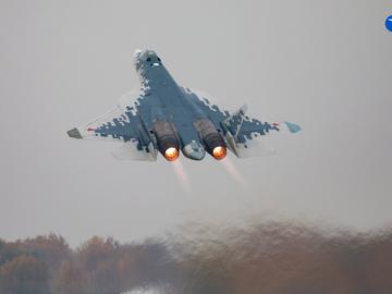 Най-новият руски изтребител Су-57 се разби в Подмосковието
