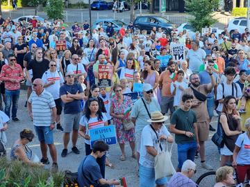 Протести в подкрепа на варненският кмет Благомир Коцев се провеждат в София и Варна