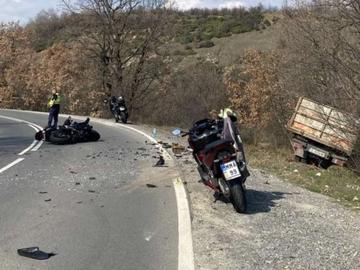Моторист загина след сблъсък с камион край Сандански