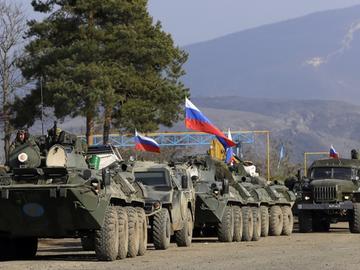 Русия започна изтеглянето на мироопазващите сили от Нагорни Карабах