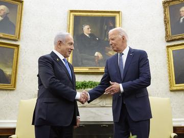 Байдън се срещна с Нетаняху в Овалния кабинет
