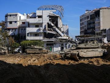Израелски танкове щурмуваха квартали на град Газа