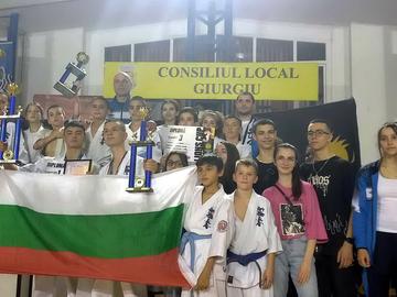 Шуменските каратисти с 11 медала от „LIONS CUP-CHAMPIONS CUP“ в Румъния
