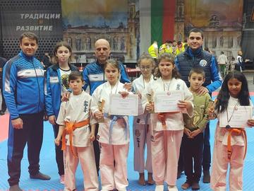 Децата на СКК "Киокушин" – Шумен с 14 медала на националното първенство