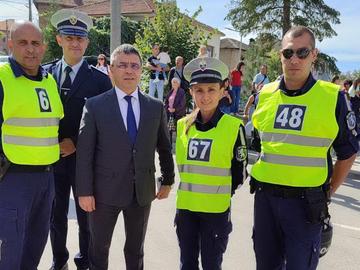 Шуменският отбор втори на националния конкурс „Пътен полицай на годината-2024”