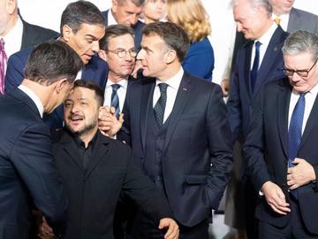 Киев, Париж и Лондон договориха бъдещо разполагане на многонационални сили в Украйна