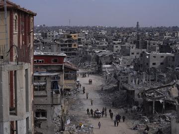 Израел нанесе въздушен удар по Газа, откраднаха 66 млн. евро от "Банката на Палестина"