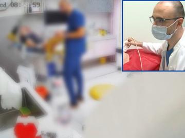 Арестуван е гинекологът с камерата в кабинета