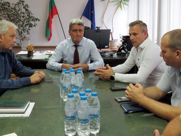 Новият областен управител на Шумен се срещна с директора на полицията