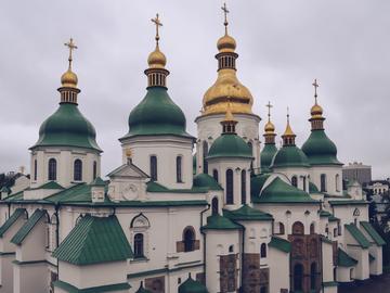 Руска атака повреди катедралата "Света София" - един от най-значимите паметници на Украйна