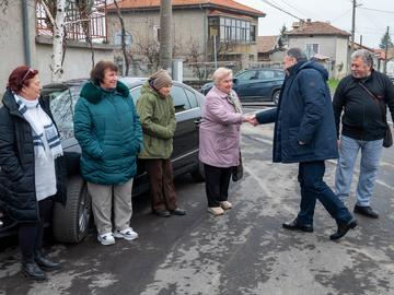 Кметът Христо Христов откри ремонтирана улица в „Дивдядово“
