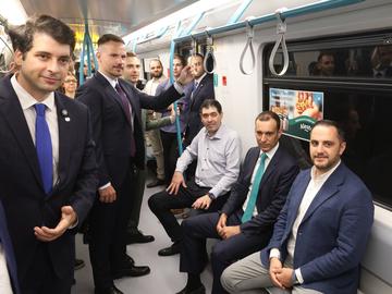 Откриха новите 3 станции от Третата линия на метрото в София