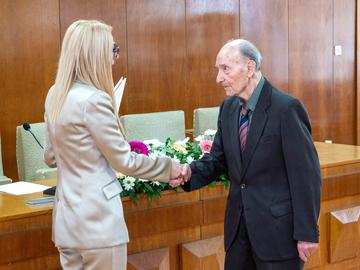 Със „Златна значка“ бе удостоен и Веселин Събев