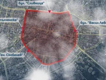 Разширяват от 1 декември района в София, забранен за замърсяващи коли