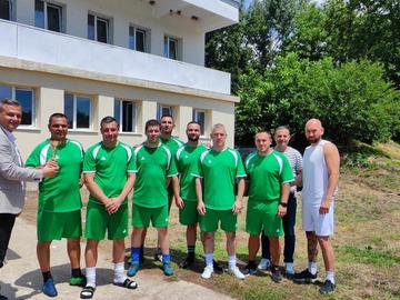 Полицаите от областната дирекция спечелиха футболен турнир по повод празника на служителите на МВР