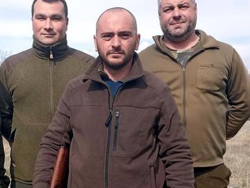 Курдов, Тододров и Попов ще представят СИДП на  националното състезание по стрелба. Снимка: СИДП