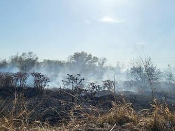 Полицията в Пловдив задържа заподозрян за пожара в хвостохранилището край Катуница