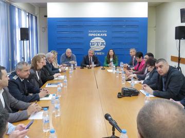 На работна среща обсъдиха подготовката на изборите на 9 юни в Шуменско