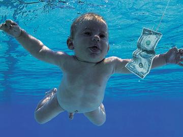 "Нирвана" спечели делото за обложката на албума си Nevermind
