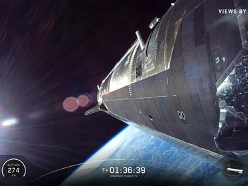 SpaceX изстреля Starship. Проблем с двигател не спря първото излизане на мегаракетата в орбита IT