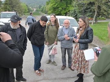 Срещата се състоя по покана на зам.-кмета Даниела Савчева
